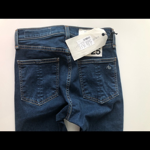 rag & bone High Rise Ankle Skinny Jeans Leggings - Picture 4 of 6